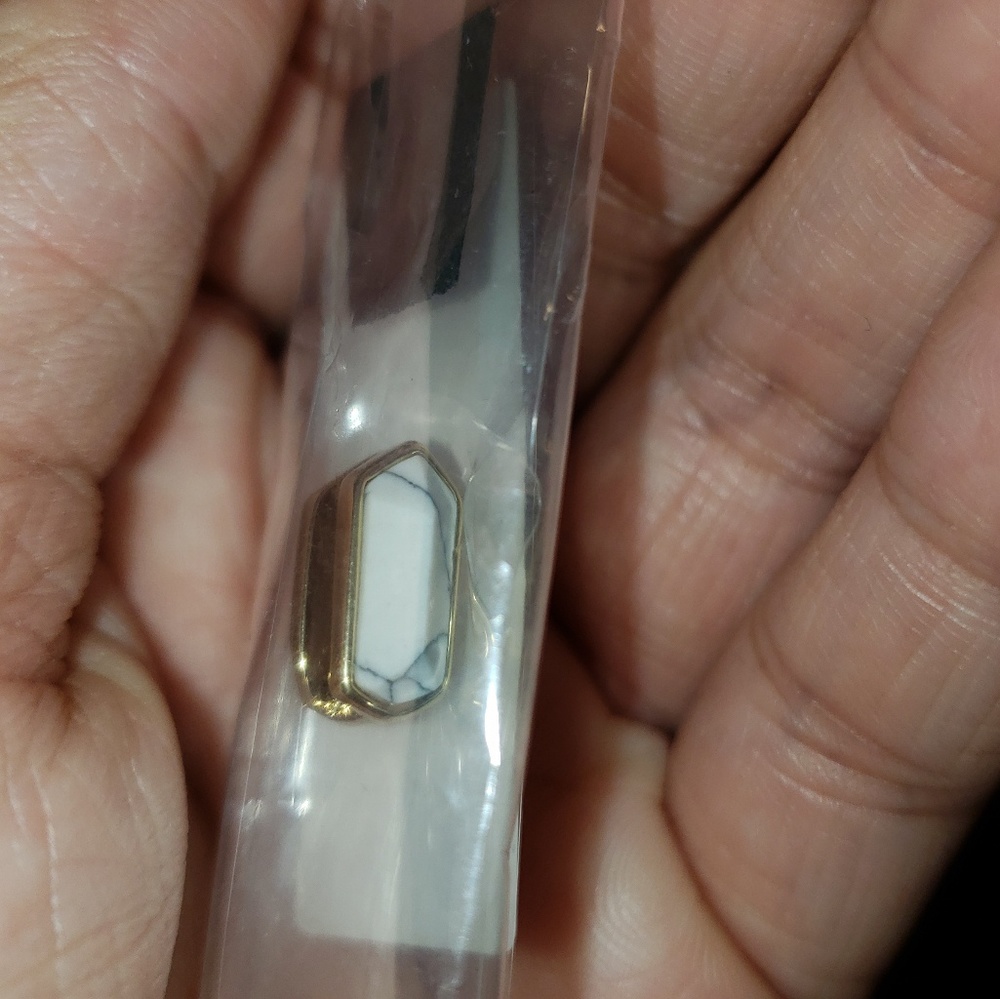 Mini geo bar charm
